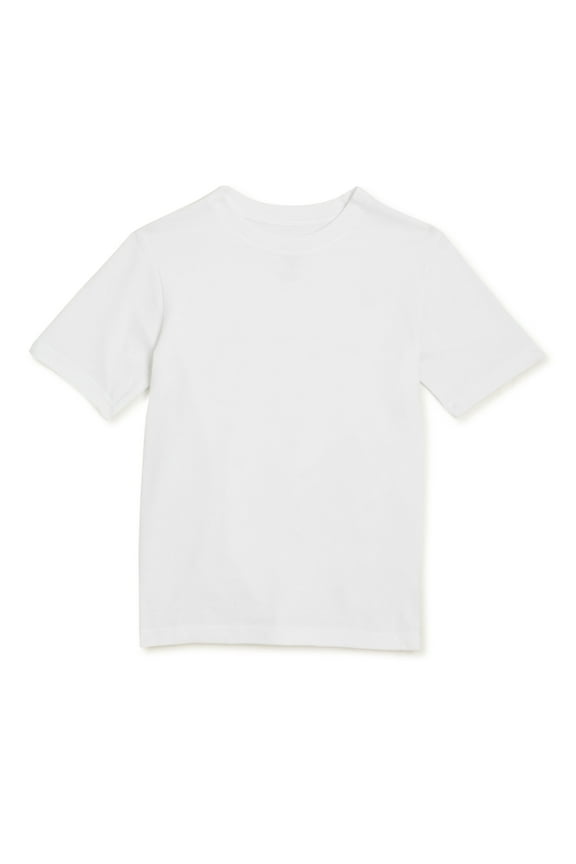 Boys Kid Tough Tee with Short Sleeves, Sizes 4-18 & Husky