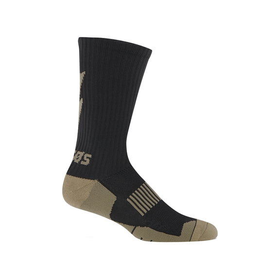VIKTOS Adult Male Core Coolmax Black Heather Socks, Size: XL/12-15 (2015103)