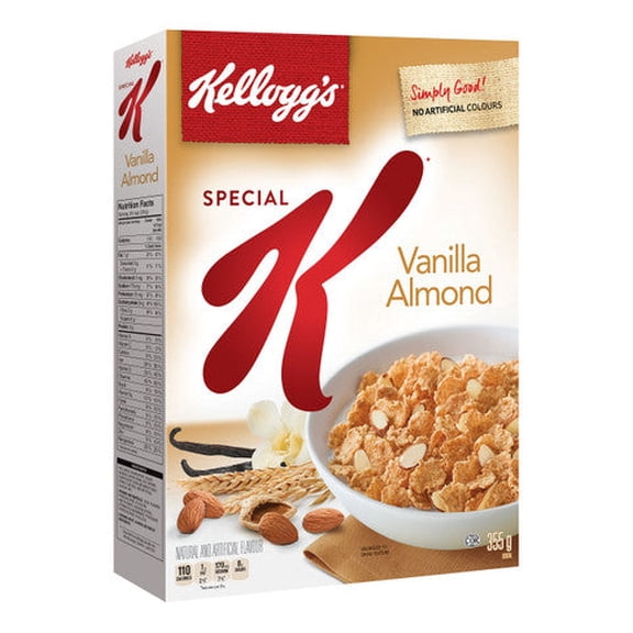 Kellogg's Special K Vanilla Almond Cereal 355g/12.5oz {Imported from Canada}