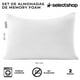 thumbnail image 4 of Almohada Memory Foam Estándar Gel Ajustable Suave Cómoda, 4 of 6
