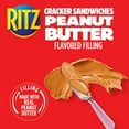 RITZ Peanut Butter Sandwich Crackers, 8 1.38 oz Packs