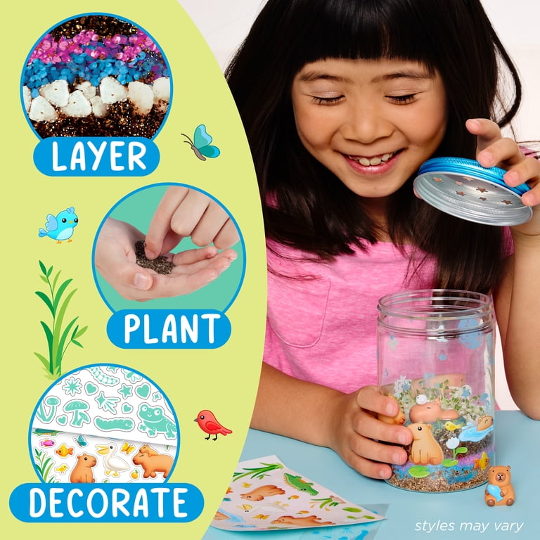 Creativity for Kids, STEM Science Kit, Grow 'N Glow Terrarium