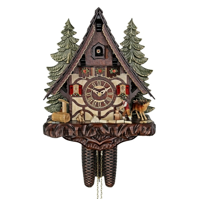 HerrZeit by Adolf Herr Cuckoo Clock - The Busy Wood Chopper
