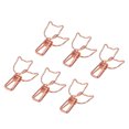 thumbnail image 4 of Binder Clips, Strong Clamping Force Paper Clamps Hollowed  For Office Gold,Rose Gold, 4 of 8