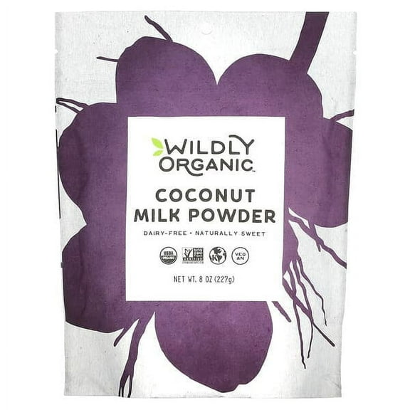 Wildly Organic, Coconut Milk Powder, 8 oz Pack of 3