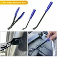 thumbnail image 4 of BAKIBO Auto Trim Removal Tool Kit, 19 Pcs No Scratch Pry Tool Set for Car Panel and Dashboard Removal, Includes Door Panel Tool, Push Rivets, Car Clips, Essential for Interior Trim Work, Blue, 4 of 8