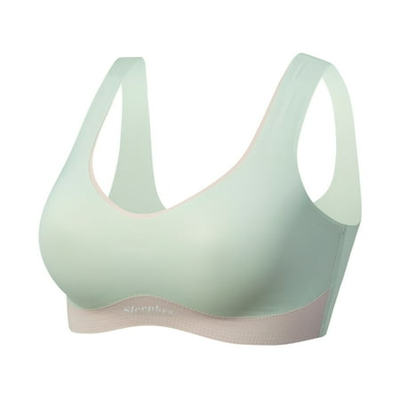 

Zuwimk Bras For Women Plus Size Women s Euphoria Front Close Contour Bra Green M