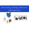 thumbnail image 3 of Cat Muzzles, Breathable and Adjustable Mesh Cat Muzzle, Prevent Cats from Scratches and Biting(Blue,L), 3 of 4