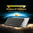 thumbnail image 2 of yeacher Slim Portable Bluetooth Keyboard for iOS, Android, Windows - Compact Design, Long Battery Life, Black/White Options, 2 of 6