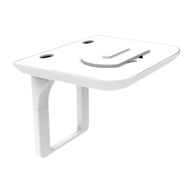 bedienty Plastic Wall Mounted Adjustable Stand White Convenient Usage Easy To Install Essential Electronic Device Sturdy