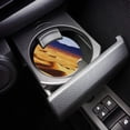 thumbnail image 3 of FMSHPON Oil Painting Texture Desert Set of 6 Car Coaster for Drinks, Absorbent Ceramic Stone Coasters Cup Mat with Cork Base for Home Kitchen Room Coffee Table Bar Decor, 3 of 5