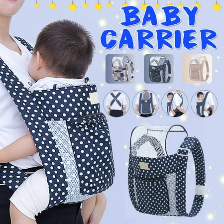 3 in 1 Newborn Front Rear Facing Baby Carrier Adjustable Infant Wrap Sling Backpack Pouch Seat Safety Baby Kangaroo Carrier Best Gift for Mum and