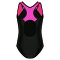 thumbnail image 2 of CHICTRY Girls Youth One-Piece Swimsuit Sleeveless Racer Back Surfing Diving Bodysuit Bathing Suit, 2 of 7