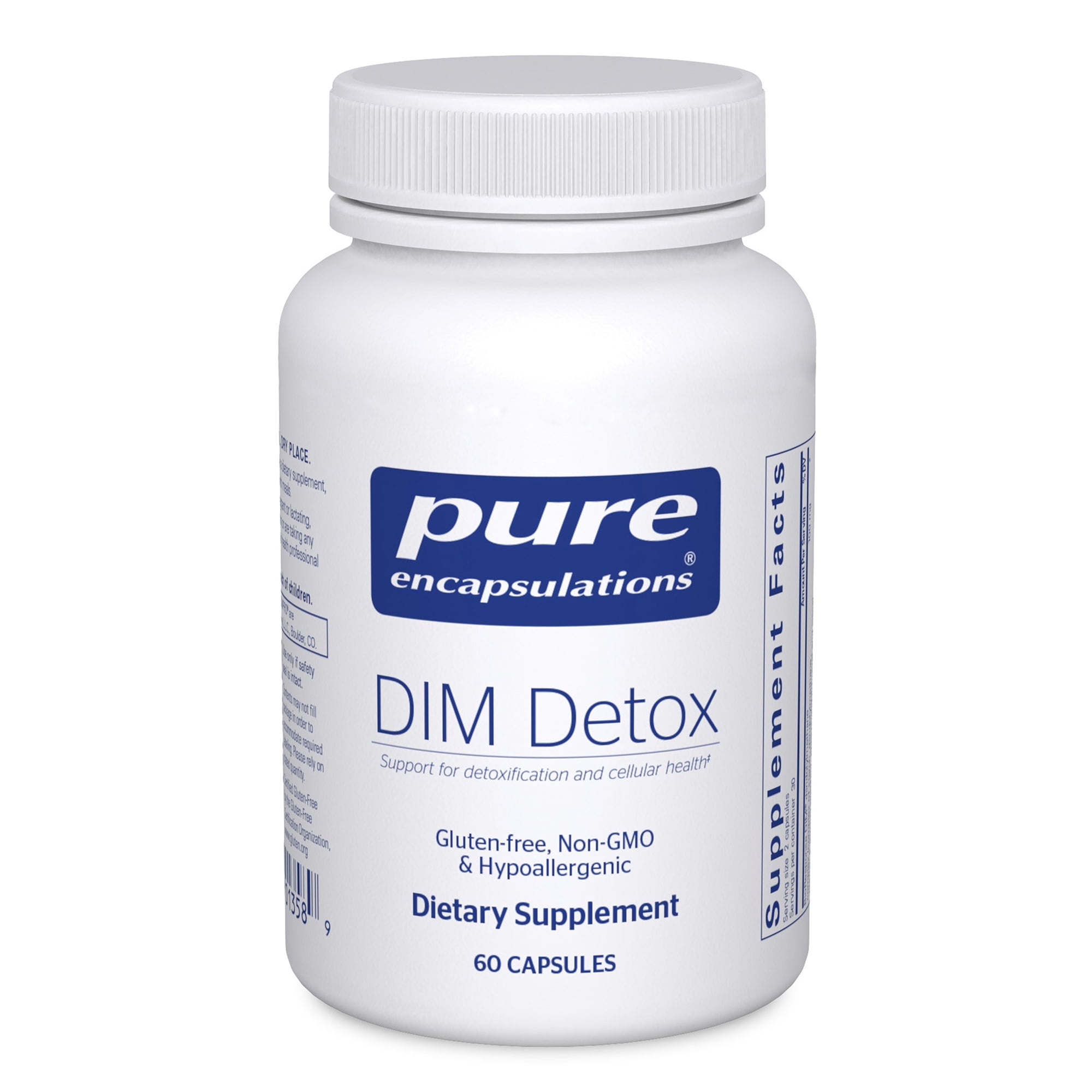 Pure Encapsulations DIM Detox for Liver & Cellular Health*, 60 Count