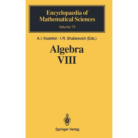 Encyclopaedia of Mathematical Sciences Representations of Finite-Dimensional Algebras, Book 73, (Hardcover)