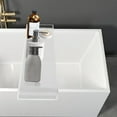 thumbnail image 3 of Bathtub Tray, Acrylic Bath Tray, Wine Glass Book Holder Bath Tub Table, Clear Caddy for Home Bathrooms,82*20*3cm/32.3*7.87*1.2in, 3 of 9