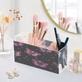 thumbnail image 5 of BZSMCE Acrylic 4 Compartments Pencil Holder Organizer Makeup Brush Holder In Pink Butterflies and Roses Pattern Pattern, 5 of 7