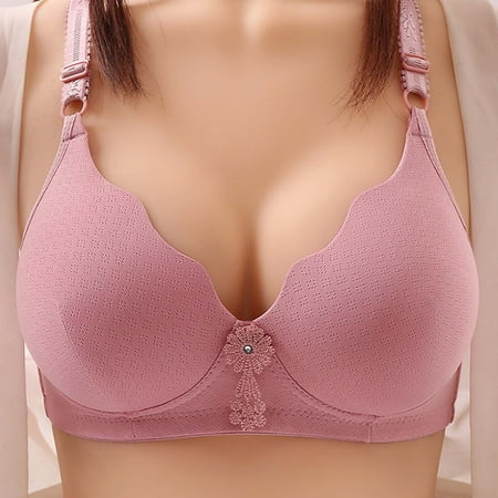 

Summer Savings Clearance 2023! KBODIU Everyday Bras for Women Plus Size Comfort Bras Women s Ultimate Lift Wirefree Bra Comfortable Breathable Bra Underwear No Rims Bras No Underwire Hot Pink