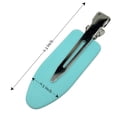 thumbnail image 3 of No Crease Hair Clips by -Set of 6 Rubber No Bend Hair clips used by Professionals & Celebrity Stylists-Perfect for Makeup Application, Styling & Sectioning, will Not Crease or Dent Hair., 3 of 5