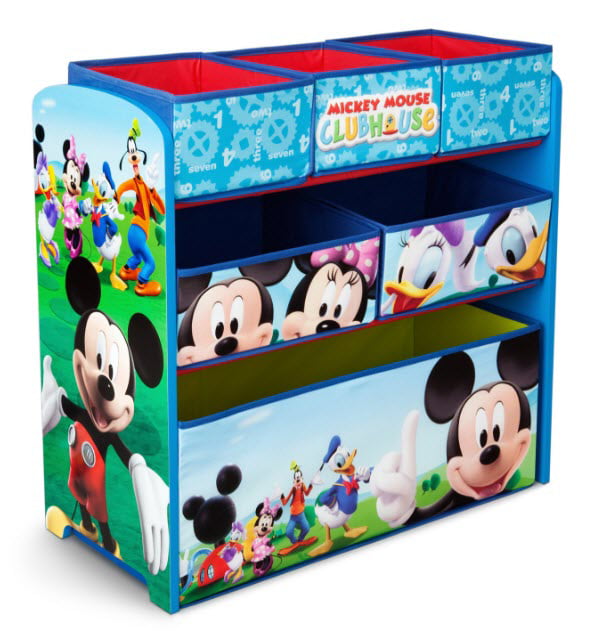 Home Garden Mickey Mouse Bookshelf Childs Play Room Furniture