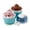 Blue, variant on Small Home Mini Ice Cream Maker, Personal Ice Cream Maker for Individual Servings & Frozen Yogurt, Just 15 Minutes One-Touch Dessert Maker