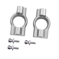 thumbnail image 4 of Piezas de repuesto para la mejora y mantenimiento de bloques de dirección RC para aleación de aluminio 1/24 Plata, 4 of 9