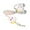 Pink, variant on Pet Supplies Escape Adjustable Harness and Leash Set for Walking Cats and Small Lightweight Nylon Comfort Vest with Secure Fit and Easy Control