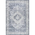 thumbnail image 3 of nuLOOM Analeia SplashGuard Machine Washable Area Rug, 4' x 6', Analeia Blue, 3 of 7