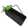 thumbnail image 3 of Hanging Basket Storage Baskets Containers Organizer Box 12*4in Rectangular Home Organizers Willow Wall Flower, 3 of 12