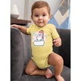 thumbnail image 2 of Baby Rabbit Taking A Bath Bodysuit Infant -Image by Shutterstock,  Newborn, 2 of 4
