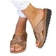 thumbnail image 5 of Amzcrzy Zapatos de mujer,Zapatos de mujer,Zapatillas de mujer, Sandalias romanas de cuña con punta abierta y suela gruesa para mujer Sandalias Mujer Zapatillas De Casa, 5 of 5