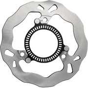 Galfer Brakes Standard Wave Brake Rotor Rear Stainless Steel Street Bike Replacement Disc (DF213WF)