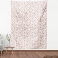 thumbnail image 4 of Ambesonne Crystal Artwork Fabric by the Yard Upholstery, Digital Diamond Gem, 2 Yards, White Soft Pink Cream, 4 of 5