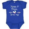 thumbnail image 3 of Inktastic Nana and Papa Love Me Heart Grandchild Boys or Girls Baby Bodysuit, 3 of 5