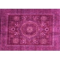 thumbnail image 1 of Ahgly Company Indoor Rectangle Oriental Pink Modern Area Rugs, 5' x 8', 1 of 4