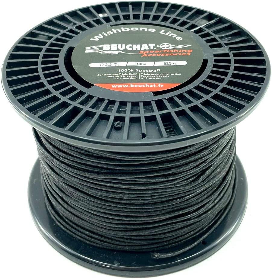 SPEARFISHING WORLD 2.2 mm Triple Jacket Spectra Line for Speargun Band