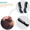 thumbnail image 3 of FRCOLOR 20pcs Pocket Sized Beard Comb for Men Portable Hair Styling Combs Fine Coarse Teeth Retro Design, 3 of 8