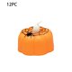 thumbnail image 2 of Vela Electrónica Led - Linterna de Calabaza para Halloween, Decoración para Festivales Fantasmas, Lámpara de Viento de Plástico Luminosa para Noche, Multicolor, 4,8 X 4 Cm, 2 of 7