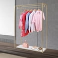 thumbnail image 2 of Industrial Closet Storage Organizer Clothes Wardrobe Shoes Hats Rack, 2 of 12