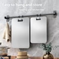 100% Pure Titanium Cutting Board Set of 3, Double-Sided Titanium ...