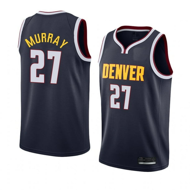 Jamal Murray Denver White Navy Blue Association Icon Statement City