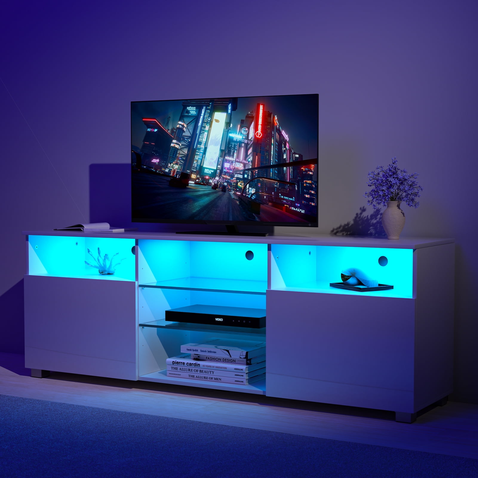 Yaoping LED TV Stand for TVs up to 65