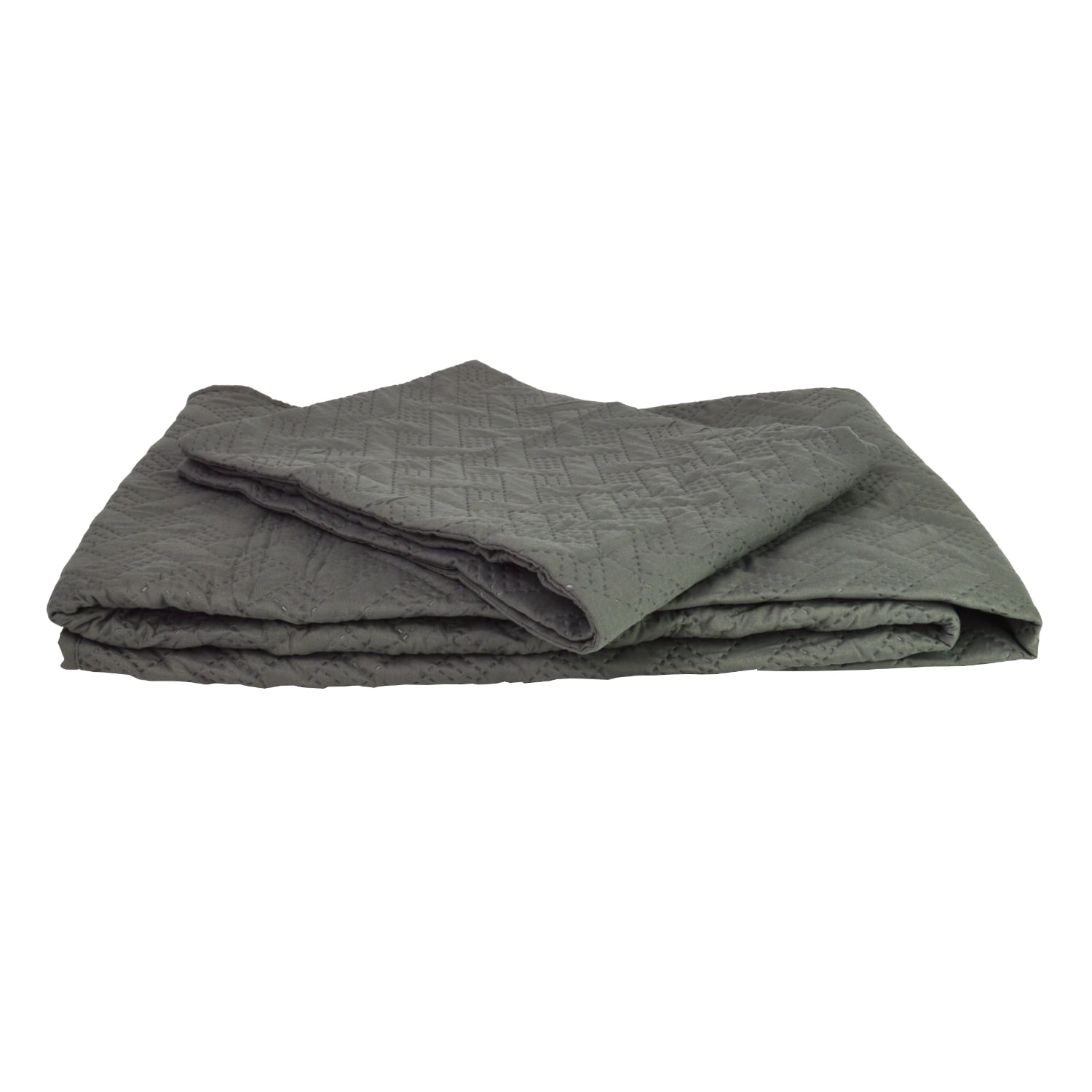 Reversible Quilt Bedspreads Coverlets Quilts Ultra Soft Lightweight Bedding Set, Grey, 2 Piece Twin
