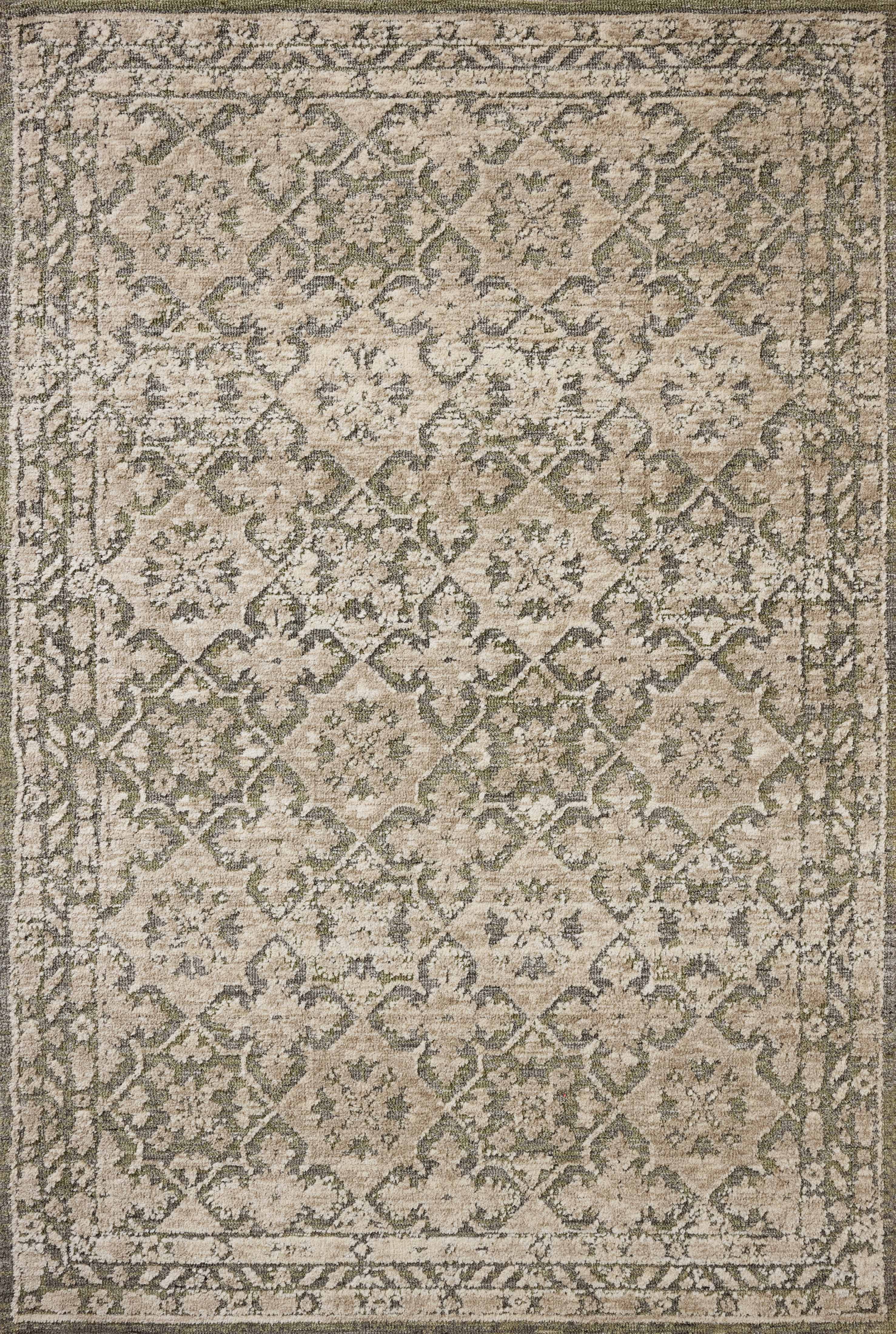 Loloi Percival Sage / Stone 7'-9" x 9'-9" Area Rug