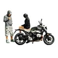 thumbnail image 2 of 1/64 Figures Motorcycle Diorama Scenery Miniatures Sand Scene Character B, 2 of 8