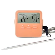 LCD Digital Indoor Temperature Meter High/Low Temperature Alarm home Thermometer