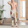 thumbnail image 3 of Cauagu Cute Vegetables Mens Pajama Pants Sleep & Lounge Pants,PJ Bottoms with Pockets-Medium, 3 of 7