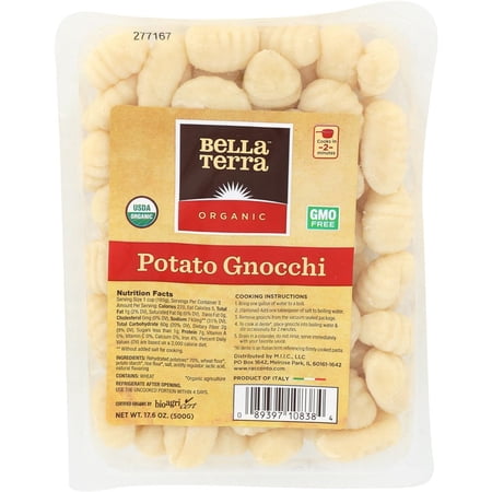 (Pack Of 12) Bella Terra Organic Pasta Potato Gnocchi 17.6 Oz
