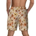 thumbnail image 2 of Lsque Mens Swim Trunks Wildflowers Vintage Pattern - Bathing Suit Compression Liner - Beach Swim Shorts Swimwear - (S-3XL) - Stretch Quick Dry -Large, 2 of 9