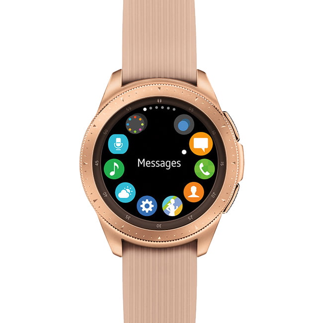 job pen Materialisme Restored Samsung SM-R810NZDAXAR Galaxy Watch Bluetooth 42mm Rose Gold  (Refurbished) - Walmart.com